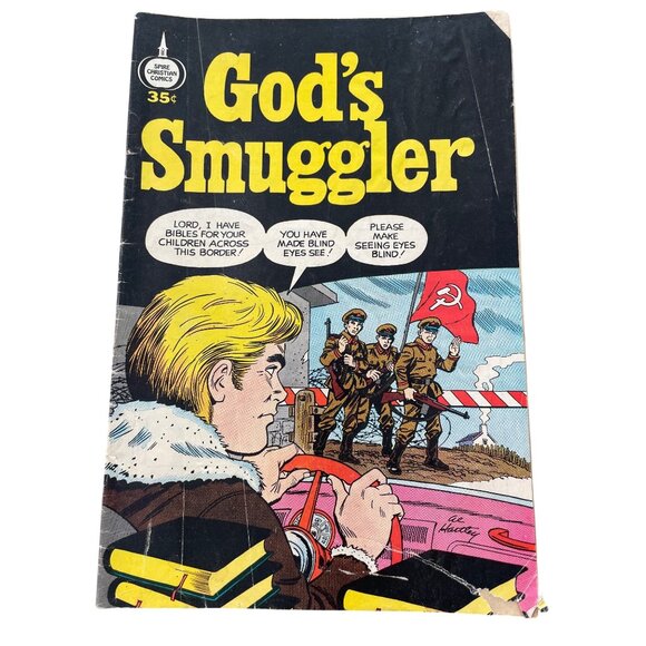 Spire Christian Comics 1972 Christian Comic Book Gods Smuggler Fleming H. Revell - Picture 1 of 6